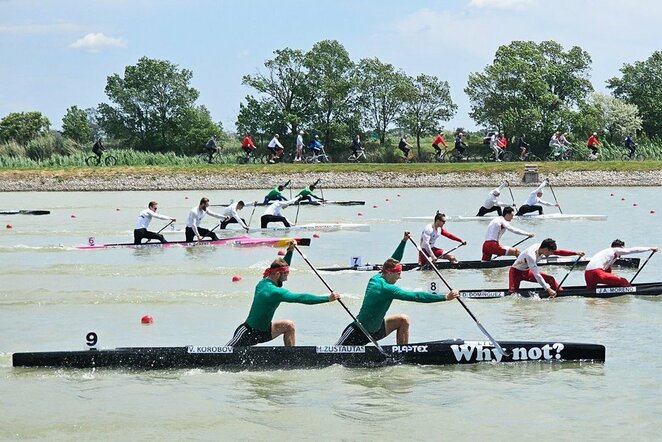 Henrikas Žustautas ir Vadimas Korobovas (bki.lt nuotr.) | Organizatorių nuotr.