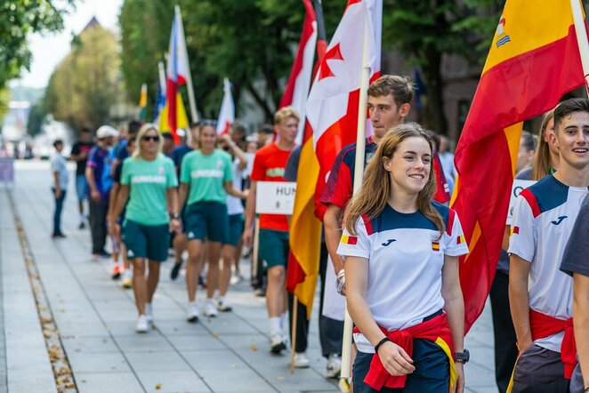 Kaune prasideda Europos U15 ir U19 šiuolaikinės penkiakovės čempionatas | Organizatorių nuotr.
