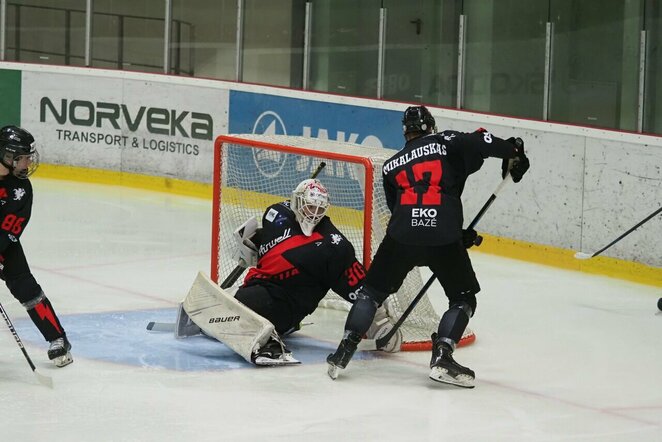 Martinas Petiulis ir Matas Mikalauskas | hockey.lt nuotr.