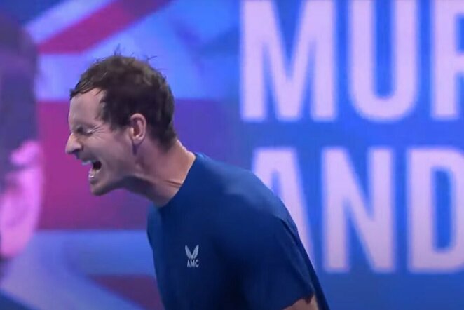 Andy Murray'us | „Stop“ kadras