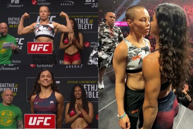 Rose Namajunas ir Natalia Silva | „Stop“ kadras