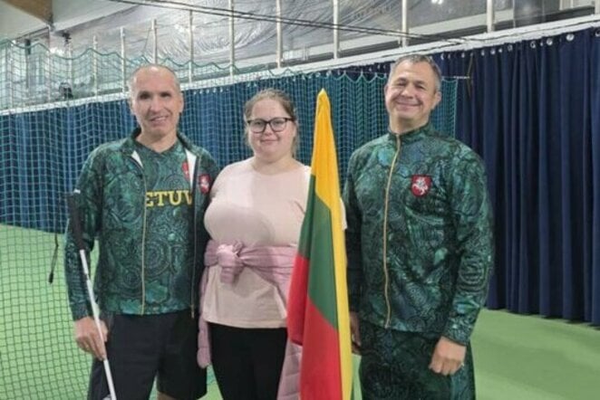„Blind Tennis Lithuania“ nuotr. | „Facebook“ nuotr.