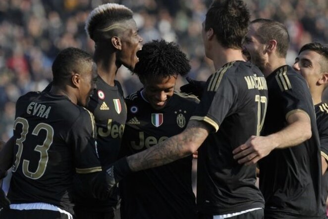 „Juventus” džiaugiasi įvarčiu | AP/Scanpix nuotr.