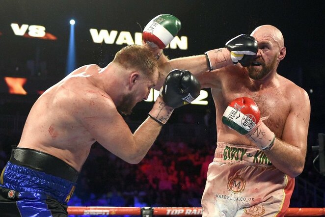 Otto Wallinas ir Tysonas Fury | Scanpix nuotr.