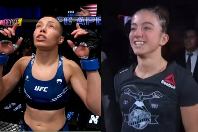 Rose Namajunas ir Maycee Barber | „Stop“ kadras