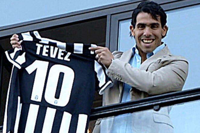 Šią vasarą „Juventus“ gretas papildęs C.Tevezas | soccerlens.com nuotr.