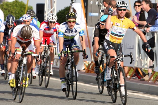 Aidis Kruopis (viduryje) | AFP/Scanpix nuotr.