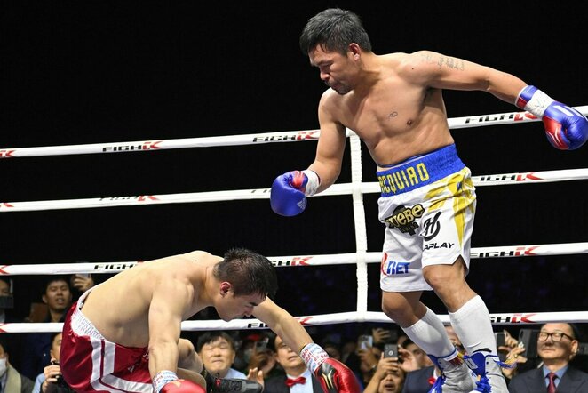 D.K.Yoo ir Manny Pacquiao | Scanpix nuotr.