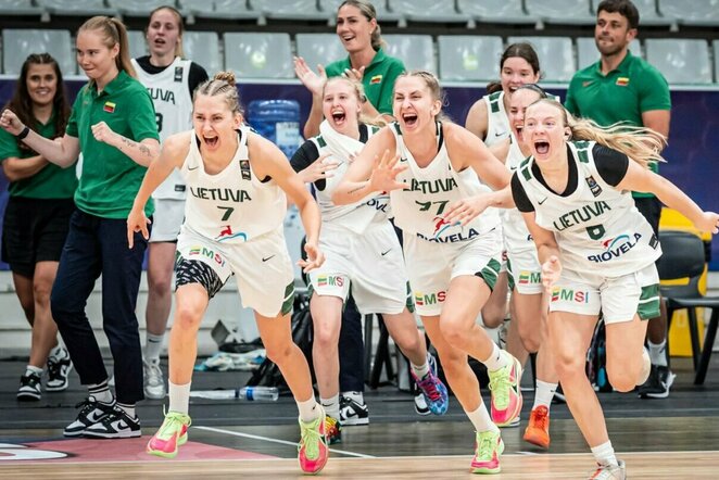 U20 merginos | FIBA nuotr.