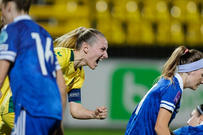 Lietuvos moterų futbolo rinktinė | LFF nuotr.