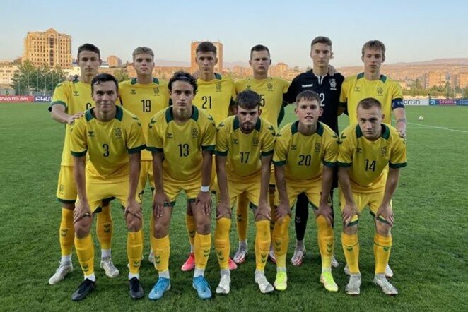 Lietuvos U-19 rinktinė | LFF nuotr.