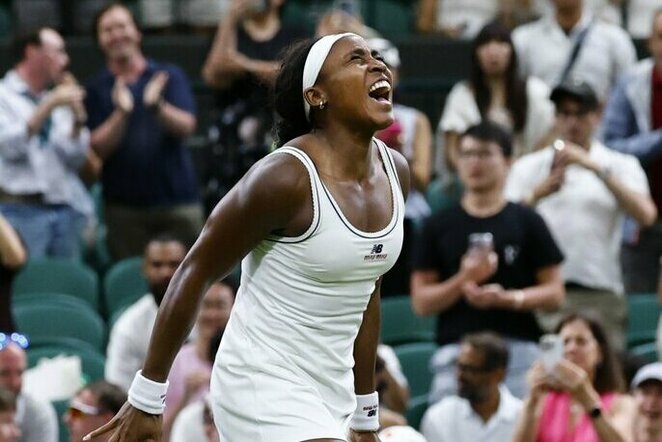 Cori Gauff prieš Belindą Benčič |  EPA / TOLGA AKMEN