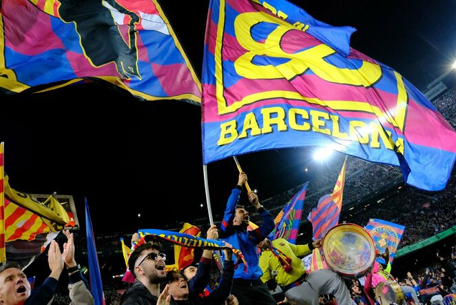 „Barcelonos“ gerbėjai | Scanpix nuotr.