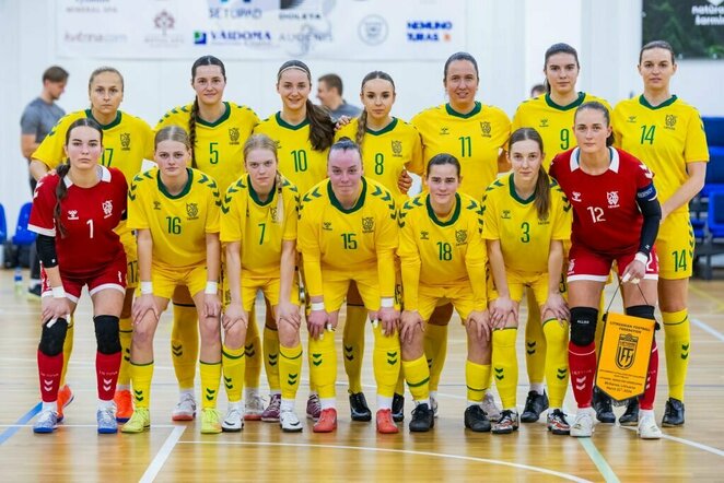 Lietuvos moterų futsal rinktinė | lff.lt nuotr.