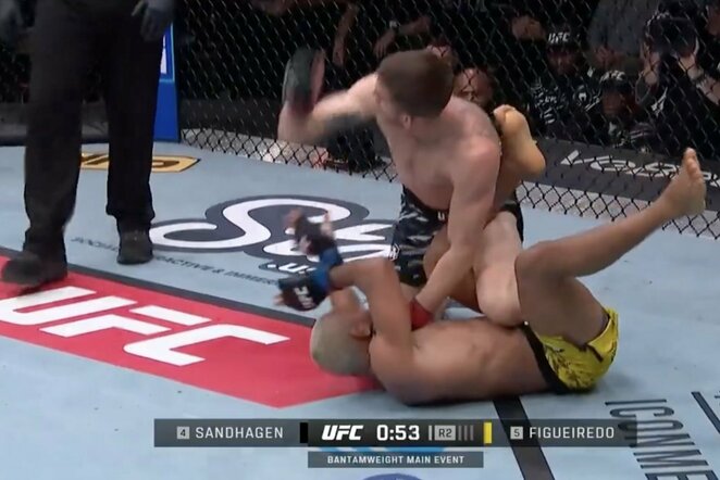 Cory Sandhagenas ir Deivesonas Figueiredo | „Stop“ kadras