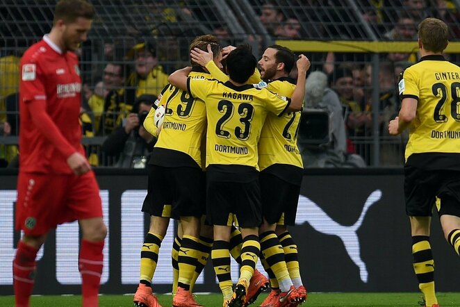 Dortmundo futbolininkai | Scanpix nuotr.