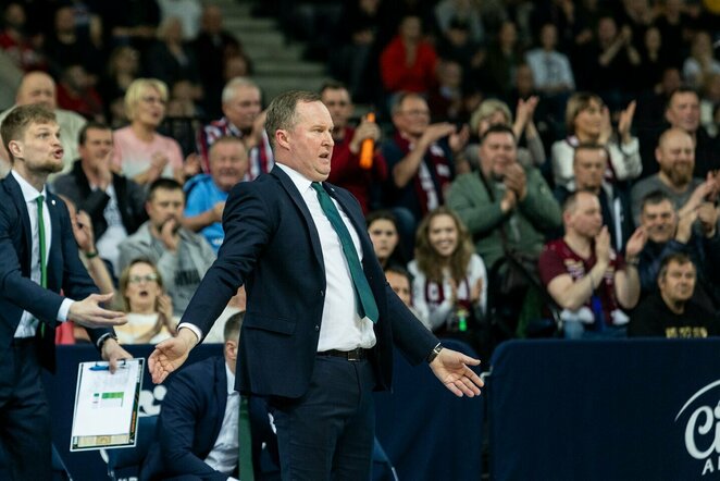 „Lietkabelis“ – „Žalgiris“ rungtynių akimirka | Pauliaus Peleckio / BNS foto nuotr.