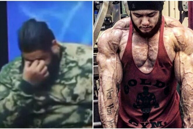 Sajadas Gharibi ir Djumanovas Almatas Bachytovičius | Instagram.com nuotr