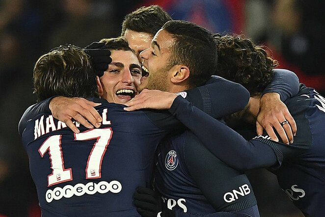 Marco Verratti (centre) | Scanpix nuotr.