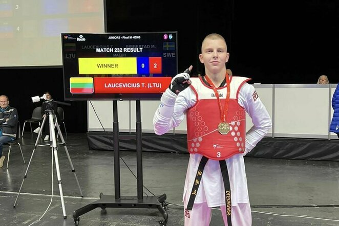 Tadas Laucevičius („Taekwon-do Klaipėda“ nuotr.) | „Facebook“ nuotr.
