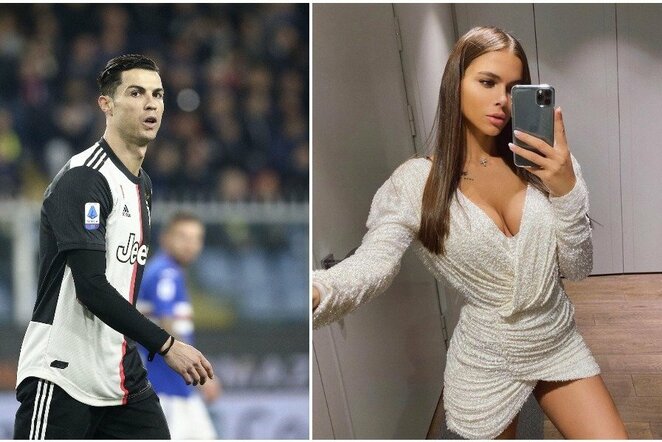 Cristiano Ronaldo ir Viktorija Odincova | „Scanpix“ ir instagram.com nuotr.