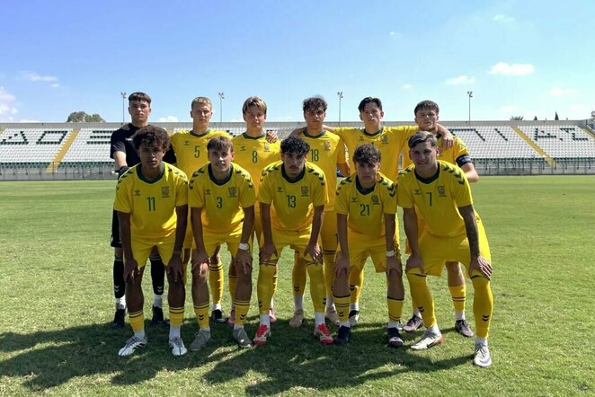 Lietuvos U-19 futbolo rinktinė | LFF nuotr.