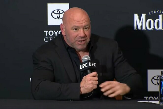 Dana White'as | Youtube.com nuotr.