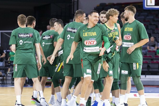 Lietuva – Suomija rungtynių akimirka | Luko Balandžio / BNS foto nuotr.