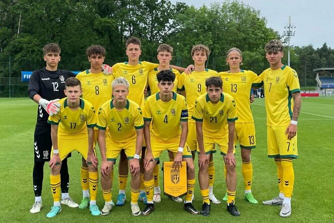 Lietuvos U-16 futbolo rinktinė | lff.lt nuotr.