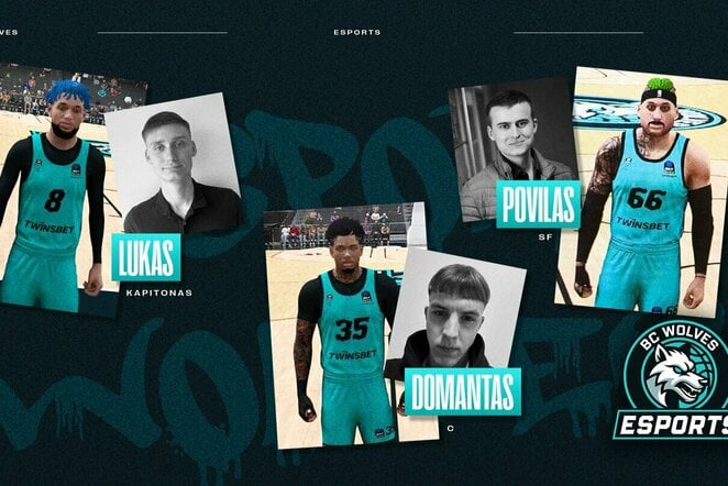 „Wolves“ pristato pirmuosius esporto komandos žaidėjus | Organizatorių nuotr.