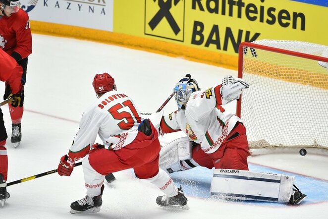 Lietuvių ir baltarusių rungtynės | IIHF nuotr.