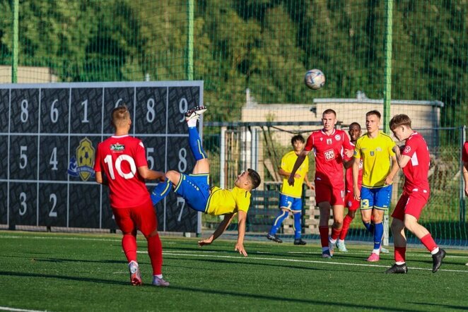 „Babrungo“ - „Panevėžio B“ rungtynių akimirka | Organizatorių nuotr.