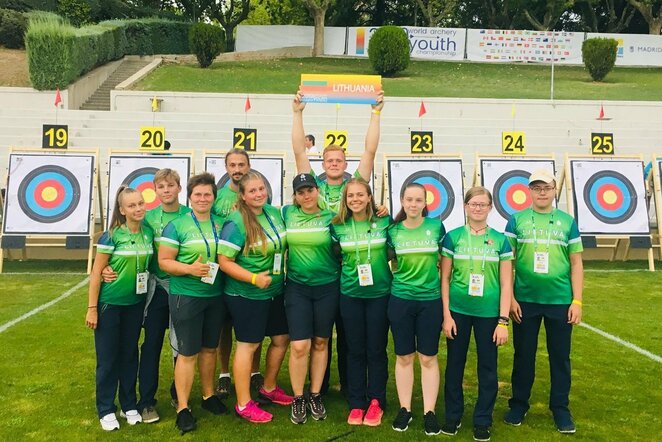 Lietuvos lankininkai sėmėsi patirties pasaulio jaunimo ir jaunių čempionate | Organizatorių nuotr.