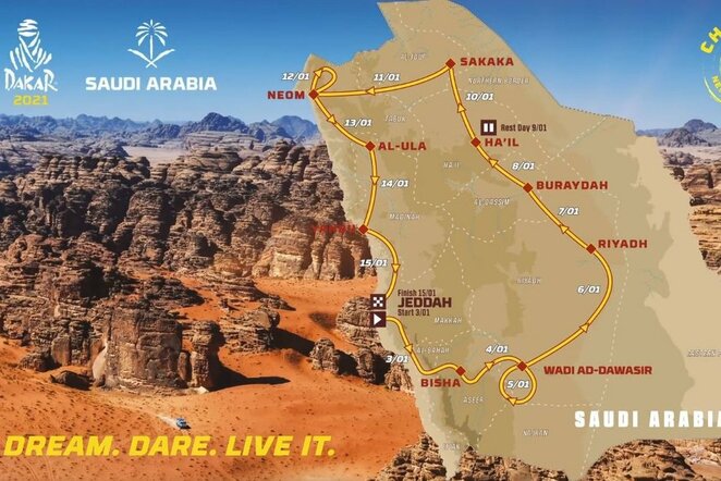 Dakaras 2021: ko laukti kiekvieną dieną? | iGo2Dakar nuotr.
