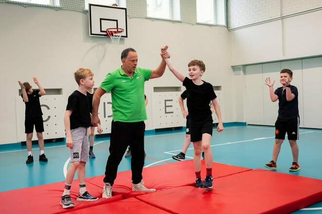 Kaunas augina aktyvią kartą: 1500 pradinukų išbandė dešimt sporto šakų | Organizatorių nuotr.