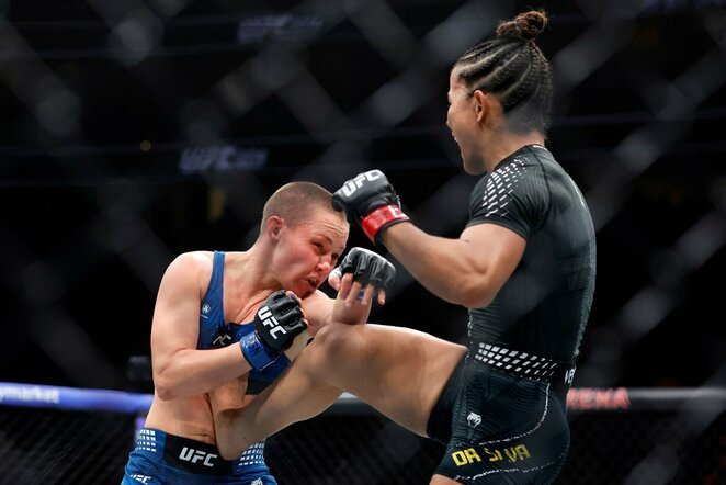 Rose Namajunas ir Natalija Silva | Scanpix nuotr.