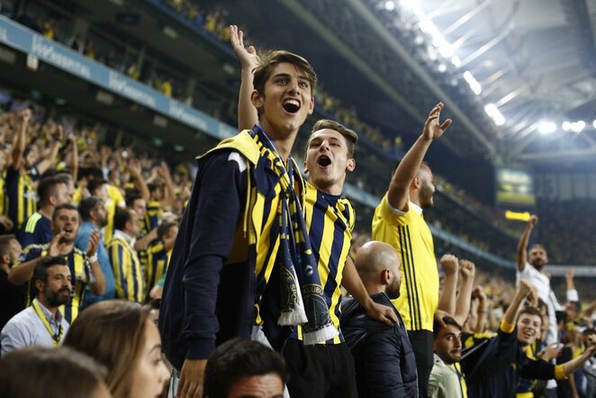 „Fenerbahce“ - „Bešiktaš“ rungtynių akimirka | Scanpix nuotr.