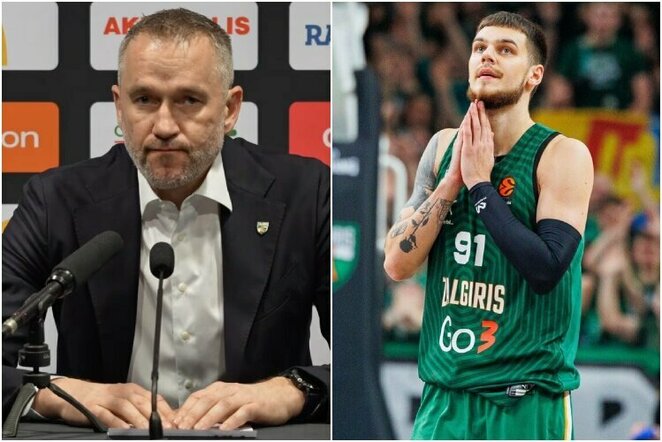 Tomas Masiulis ir Deividas Sirvydis (nuotr. stopkadras) | BNS nuotr.