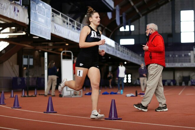 Urtė Bačianskaitė („K-State Track“ nuotr.) | „Twitter“ nuotr.