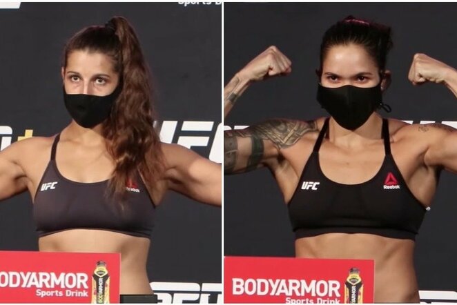 Felicia Spencer ir Amanda Nunes | Youtube.com nuotr.