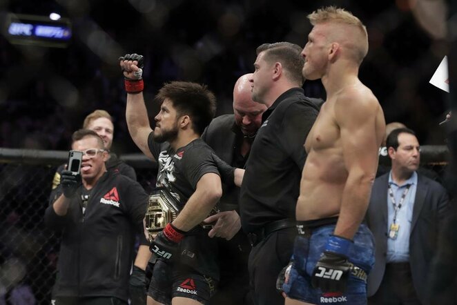 Henry Cejudo prieš T.J.Dillashaw | Scanpix nuotr.