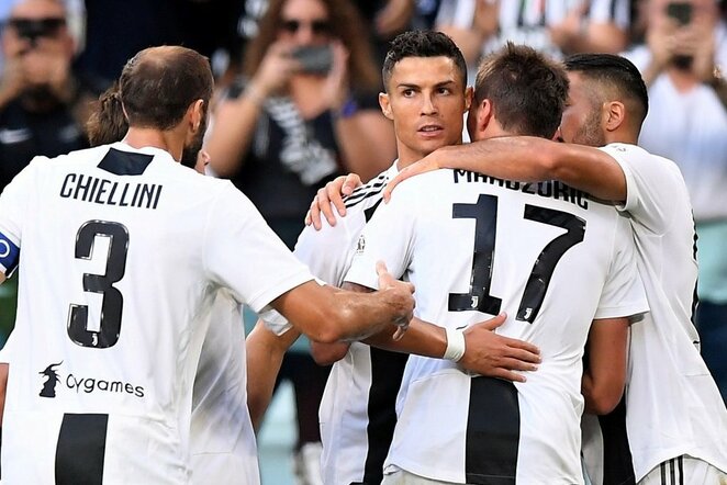 „Juventus“ – „Napoli“ rungtynių akimirka  | Scanpix nuotr.