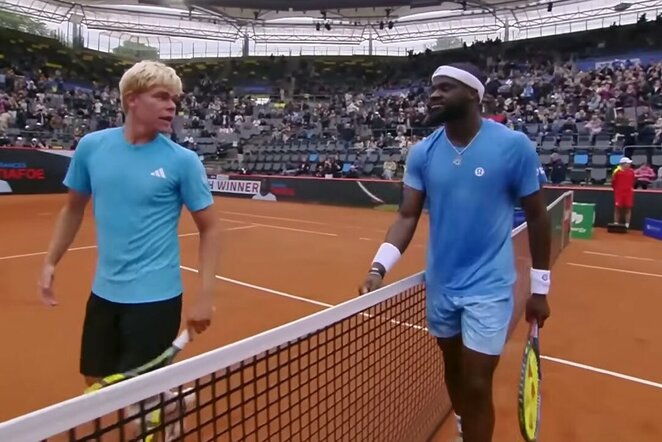 Diego Dedura ir Francesas Tiafoe | „Stop“ kadras