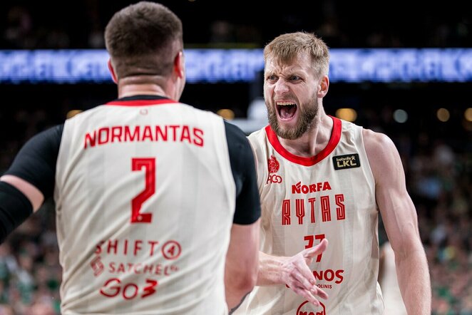 „Žalgiris“ – „Rytas“ rungtynių akimirka | Roko Lukoševičiaus/Betsafe-LKL nuotr.