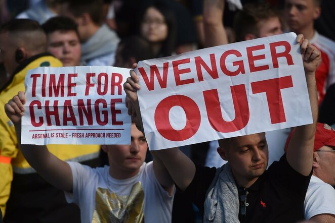 Fanai reikalauja A.Wengero atsistatydinimo | Scanpix nuotr.
