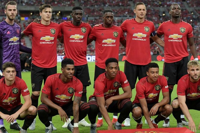 „Manchester United“ komanda  | Scanpix nuotr.