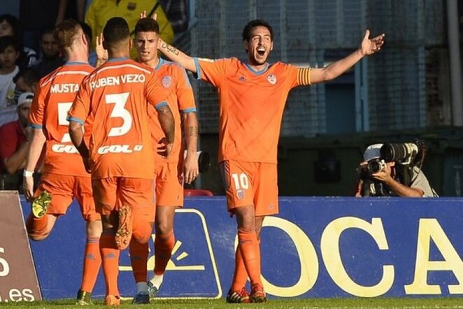 „Valencia“ iškovojo triuškinančią pergalę | AFP/Scanpix nuotr.