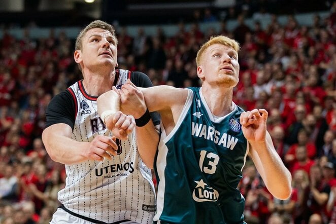 „Rytas“ – „Legia“ rungtynių akimirka | Patricijos Adamovič / BNS nuotr.