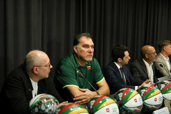 Arvydas Sabonis Mariaus Vizbaro / BNS foto nuotr.