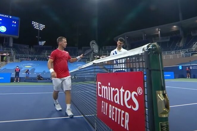 Ričardas Berankis ir Novakas Djokovičius | Youtube.com nuotr.
